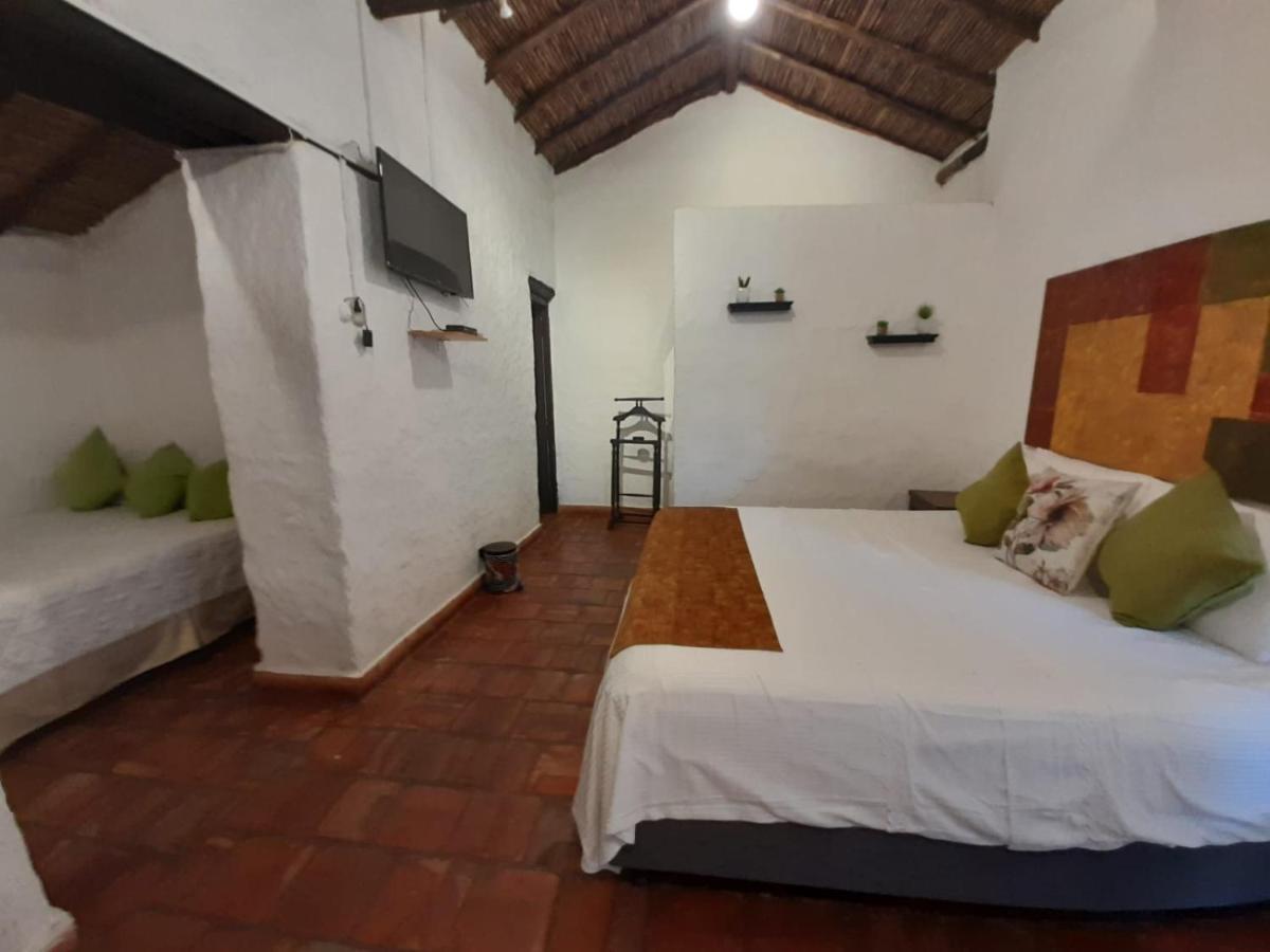 Hotel Santos De Piedra - Maranatha Barichara Exterior foto