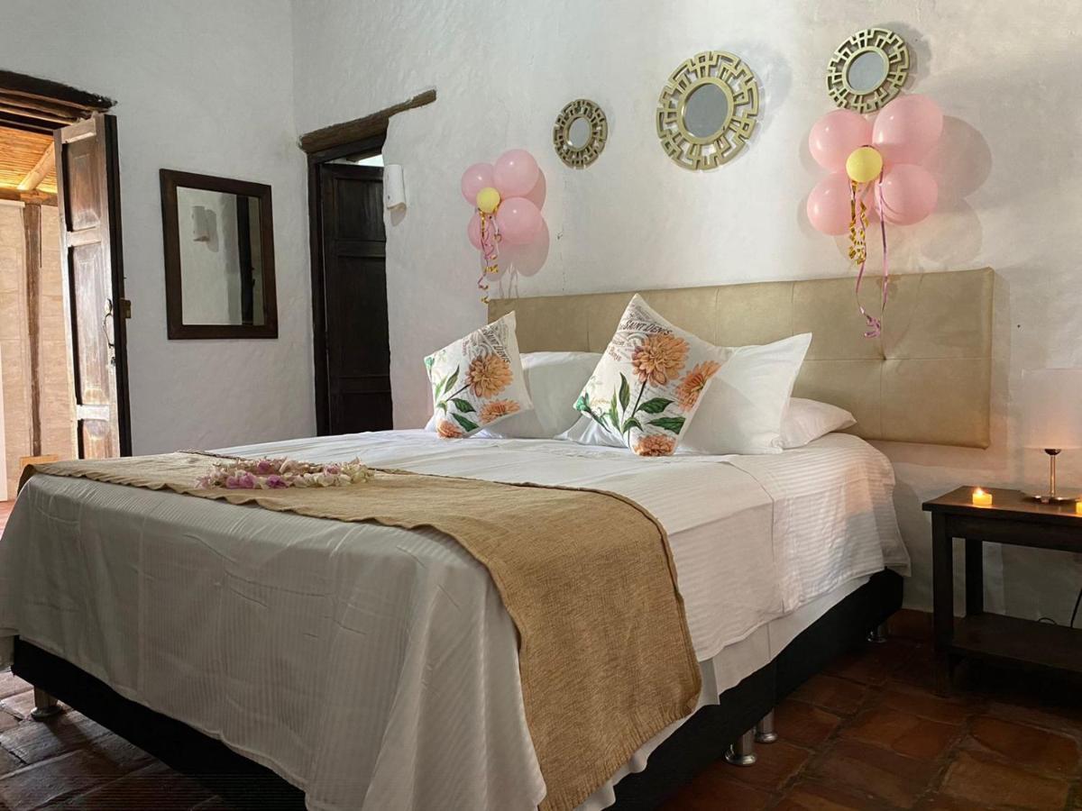 Hotel Santos De Piedra - Maranatha Barichara Exterior foto