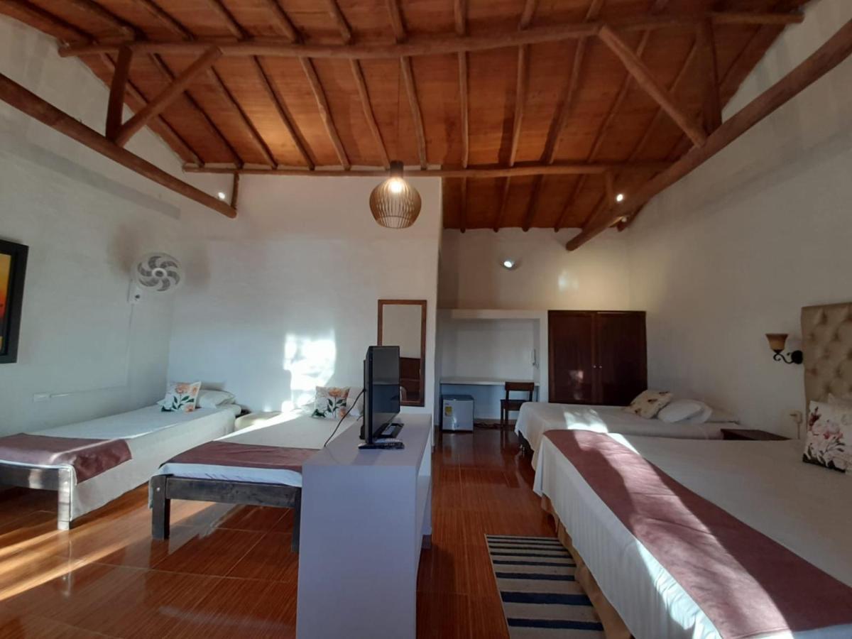 Hotel Santos De Piedra - Maranatha Barichara Exterior foto